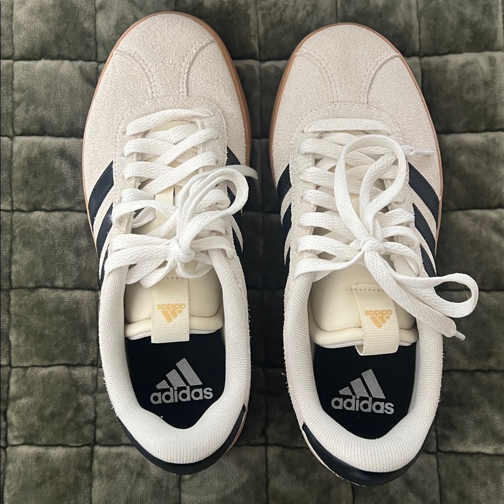 Adidas VL Court 3.0 Sneaker - Women's - Off White 6.5 - Picture 3 of 10